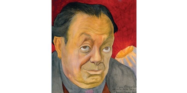 ALGUNAS de las pinturas de Diego Rivera y Frida Kahlo que se pueden ver. Además de cartas, objetos y fotografías
