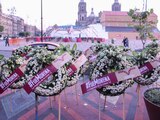 PAN coloca ofrenda floral en memoria a las víctimas de la L12