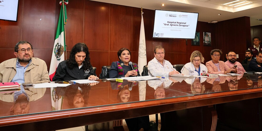 Clara Brugada, Jefa de Gobierno, en conferencia de prensa este 13 de septiembre.