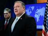 Mike Pompeo, secretario de Estado de EU.