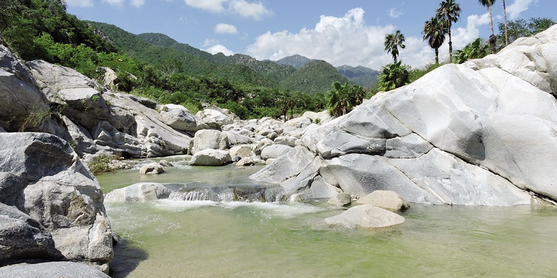 La Biosfera sierra la laguna en una fotografía de archivo.