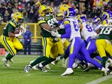 Una acción del duelo de Semana 15 de la NFL entre los Green Bay Packers y Los Angeles Rams