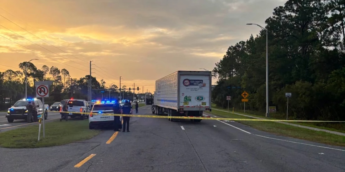 Mexicano muere atropellado por un camión mientras huía de agentes del ICE en Florida.