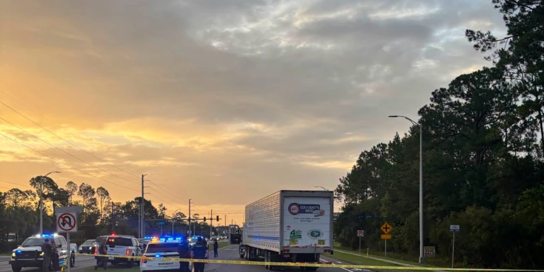 Mexicano muere atropellado por un camión mientras huía de agentes del ICE en Florida.