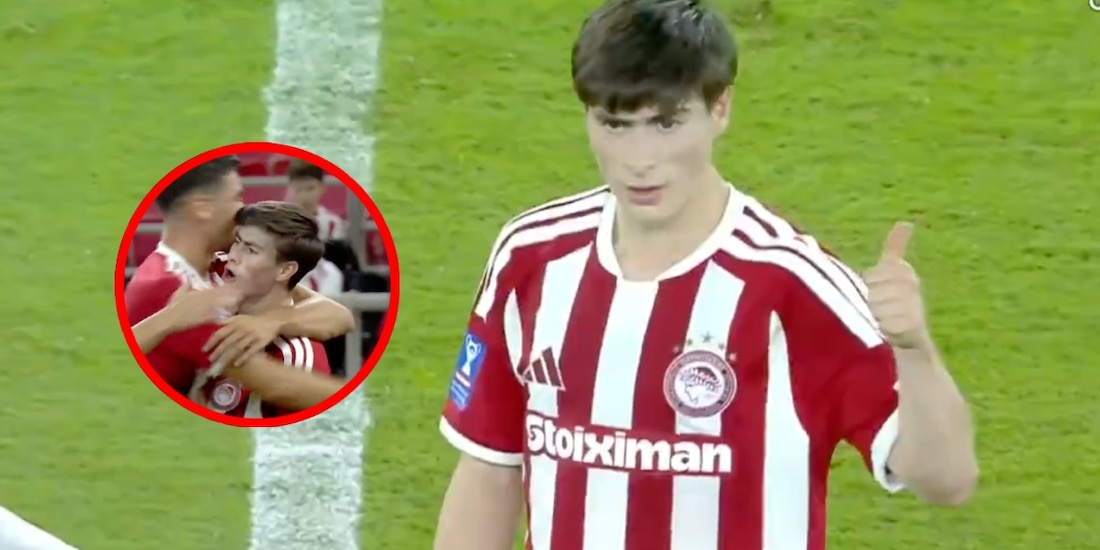 ‘Hormiga’ González marca su segundo gol en Europa con el Olympiacos