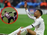 Thibaut Courtois amenazó a Kylian Mbappé con una patada en un entrenamiento del Real Madrid.