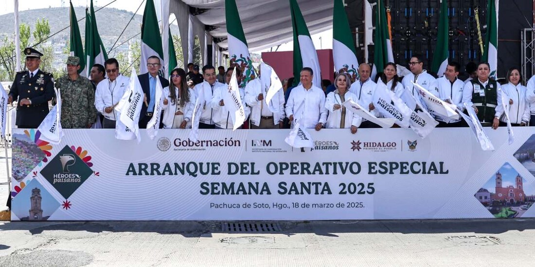 Arranca en Hidalgo Operativo Especial de Semana Santa 2025.