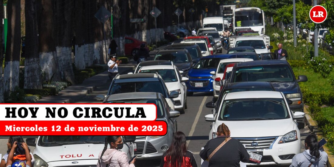 Entérate de las restricciones del Hoy No Circula para este 12 de noviembre en la ZMVM.