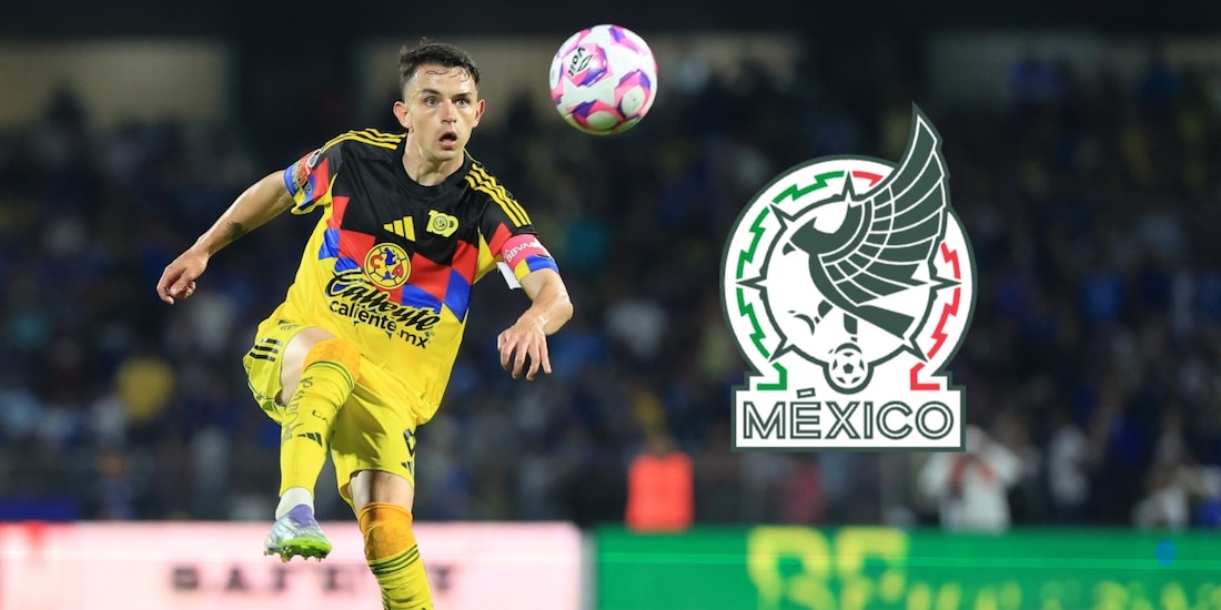 Álvaro Fidalgo, durante un juego con el América en la Liga MX.