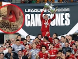 Los jugadores del Toluca hicieron algo inusual con el trofeo de la Leagues Cup.