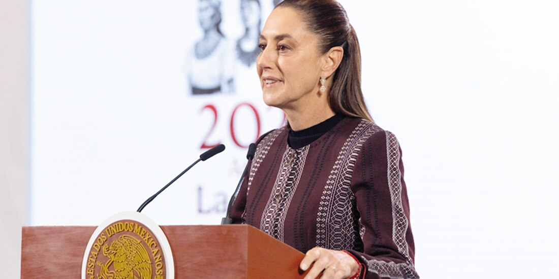 La Presidenta de México, Claudia Sheinbaum pardo