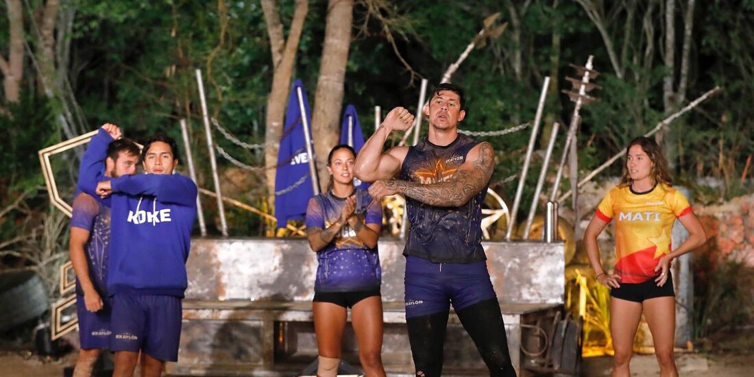 Los atletas de Exatlón All Star compiten por la Batalla Colosal