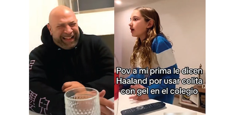 FAMOSA POR SU
CABELLO RUBIO