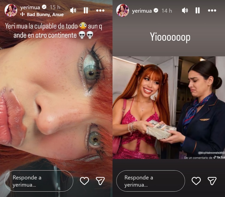 Historias de Yeri Mua sobre la detención de Naim Darrechi en el AICM
