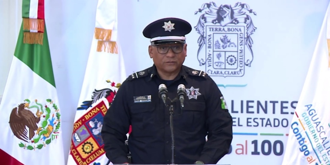 Jonás Chávez Marín, el nuevo titular de la Secretaría de Seguridad Pública de Aguascalientes.