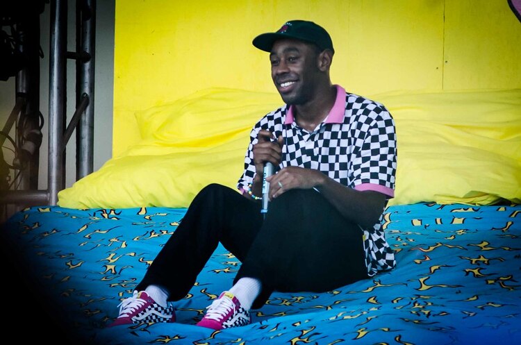 El rapero Tyler, The Creator, en 2015.