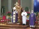 El arzobispo de Toluca durante la misa del pasado domingo.