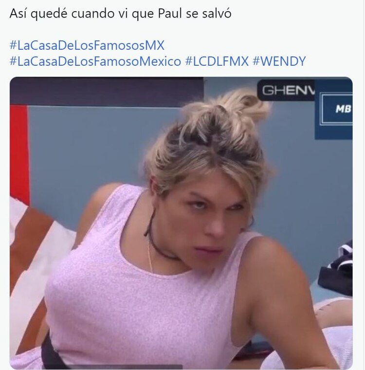 Memes de la salvación de Paul Stanley en La casa de los famosos México