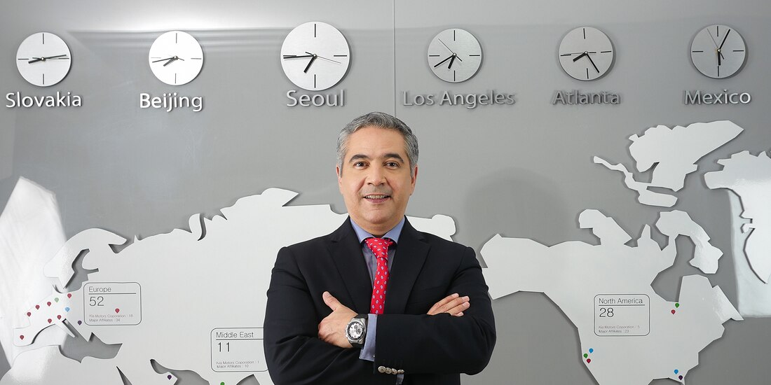 Horacio Chávez, managing director de KIA México, en una imagen de archivo.