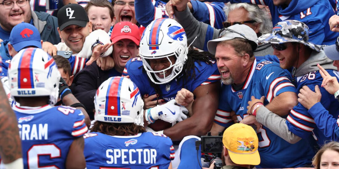 Los Buffalo Bills fueron los primeros en asegurar su lugar en los playoffs