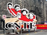 Bloqueos y movilizaciones de la CNTE