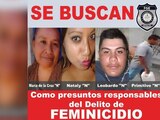Fiscalía de Morelos emitió la ficha de búsqueda contra presuntos feminicidas de Margarita Seceña.