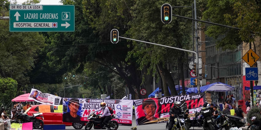 Bloqueo sobre avenida Río de la Loza en días pasados