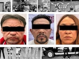 Tres personas fueron detenidas en un inmueble de San Jerónimo; los vinculan con grupo delictivo relacionado con extorsión y narcomenudeo.