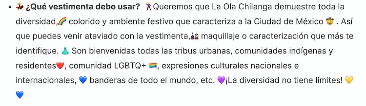 Vestimenta para la Ola más Grande del Mundo de la CDMX