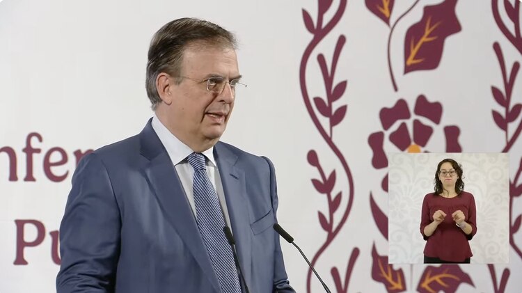 El secretario de Economía de México, Marcelo Ebrard.