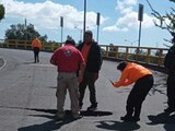 Sobse interviene puente vehicular de la alcaldía Gustavo A. Madero tras sismo