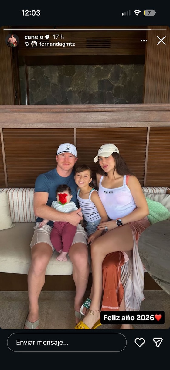 Canelo Álvarez da la bienvenida al 2026