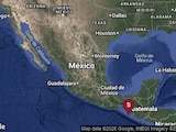 Sismo con epicentro al sur de Chiapas, en una ilustración del Servicio Sismológico Nacional.
