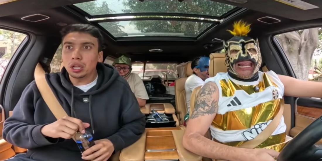 El Escorpión Dorado choca en plena entrevista con El Abraham