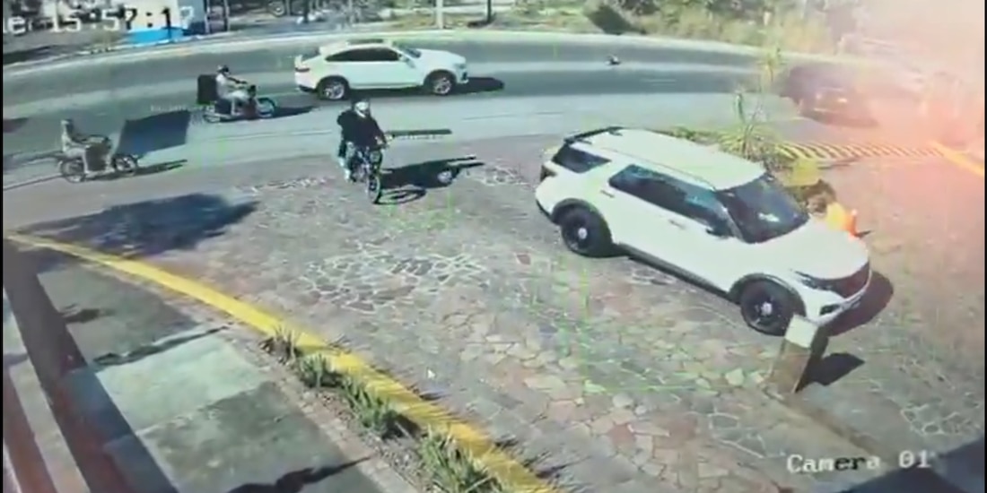 Momento de la agresión.