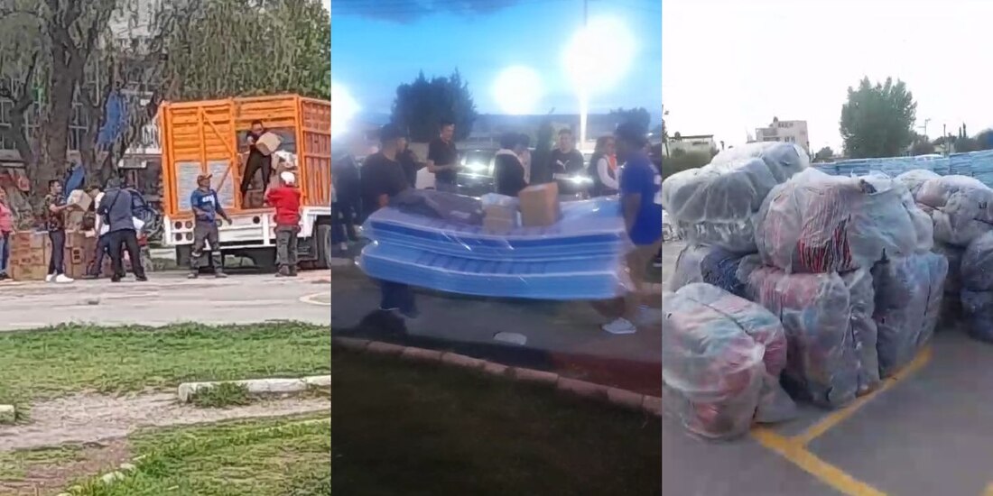 Entregan colchones, cobijas, zapatos... a afectados por lluvias en Chicoloapan.