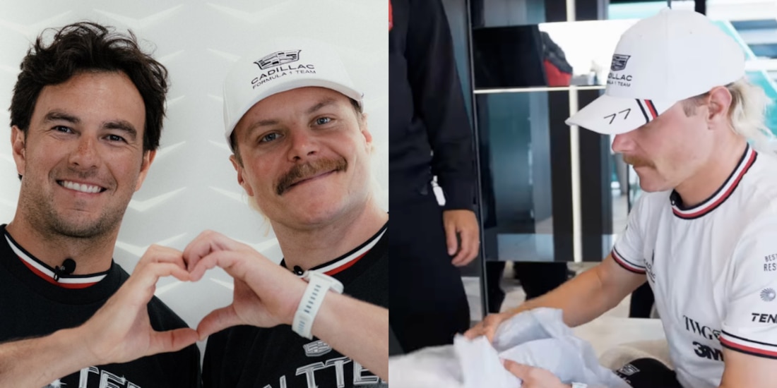 Checo Pérez le dio tremendo regalo a su coequipero por su cumpleaños.