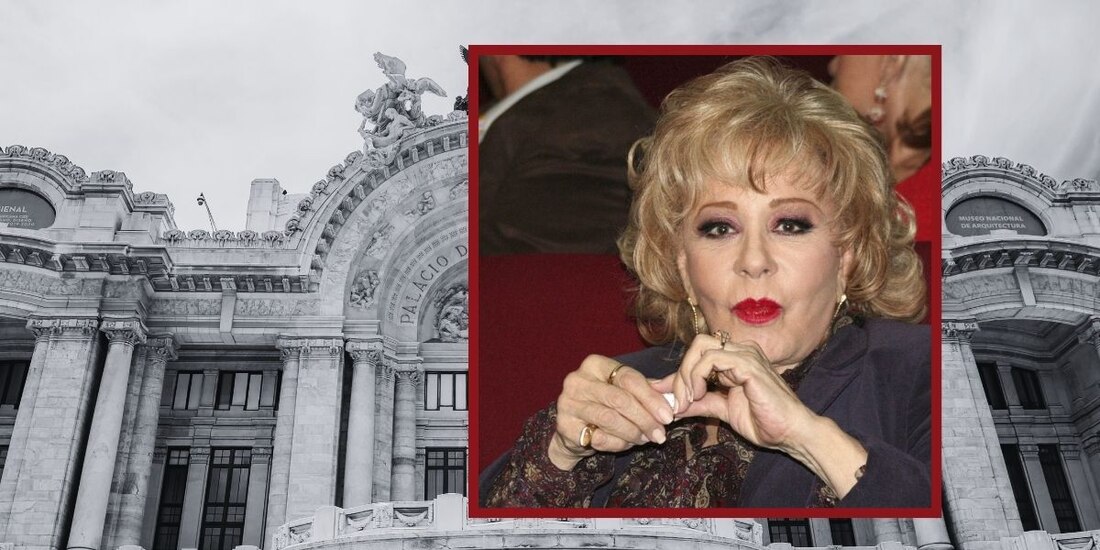 Esta es la ruta que se seguirá para el homenaje a Silvia Pinal en Bellas Artes.