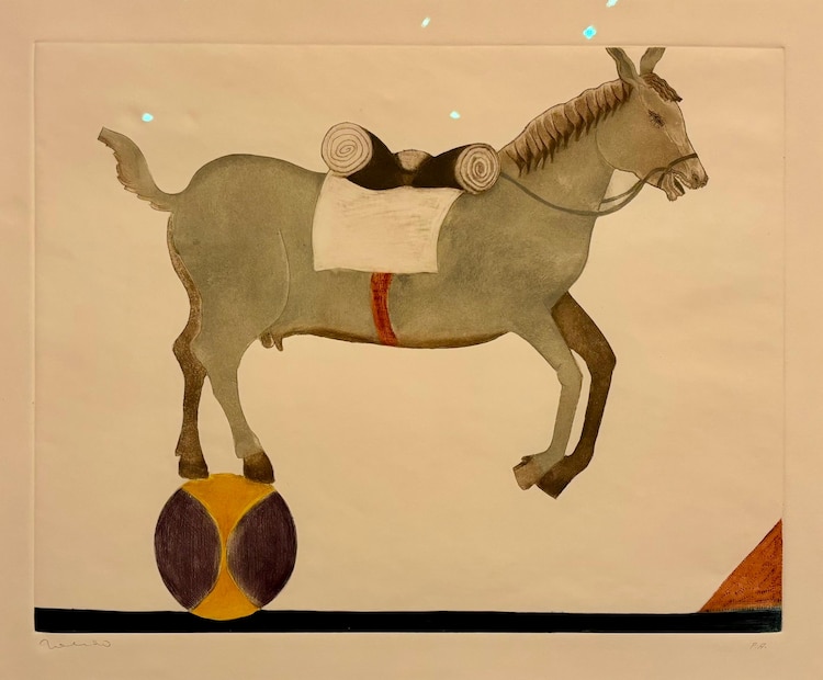 Caballo con pelota, Francisco Toledo, 1974-1975.