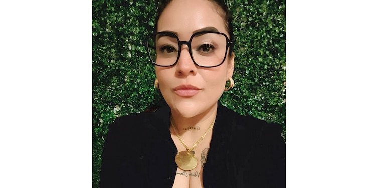 La periodista Roxana Guzmán, en sus redes, en imagen de archivo.
