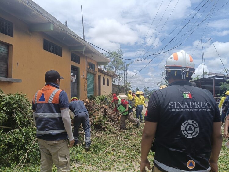 Huracán "Erick" dejó afectaciones en diversas viviendas de Guerrero y Oaxaca.