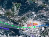 Protección Civil México informó que por el momento la tormenta tropical Bonnie no representa riesgo para el sur del país.