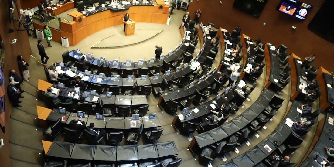 Aspecto del Senado de la República
