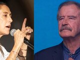 Vicente Fox lanzó un ataque en Twitter contra Claudia Sheinbaum