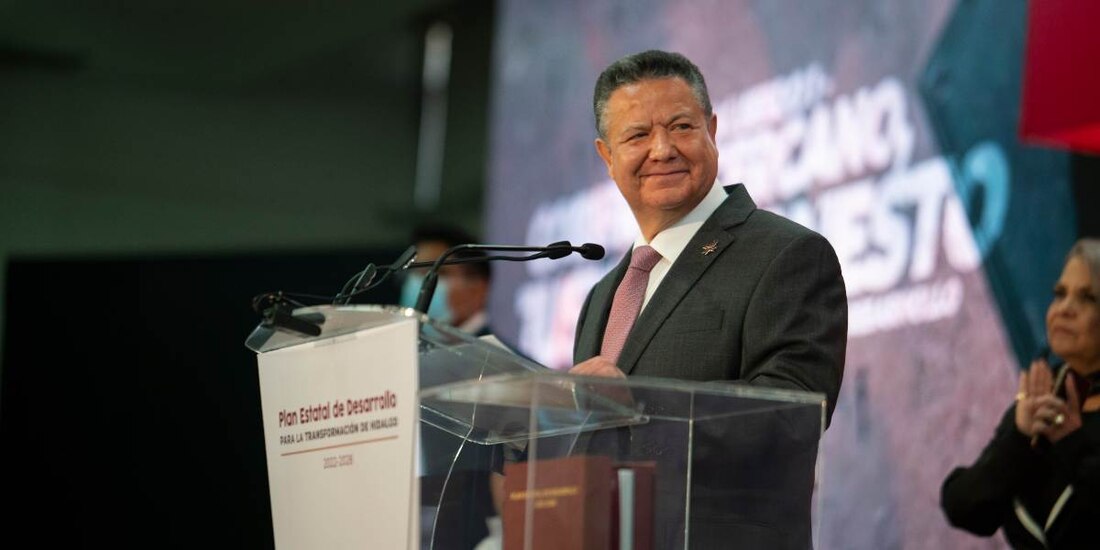 Julio Menchaca presenta Plan Estatal de Desarrollo