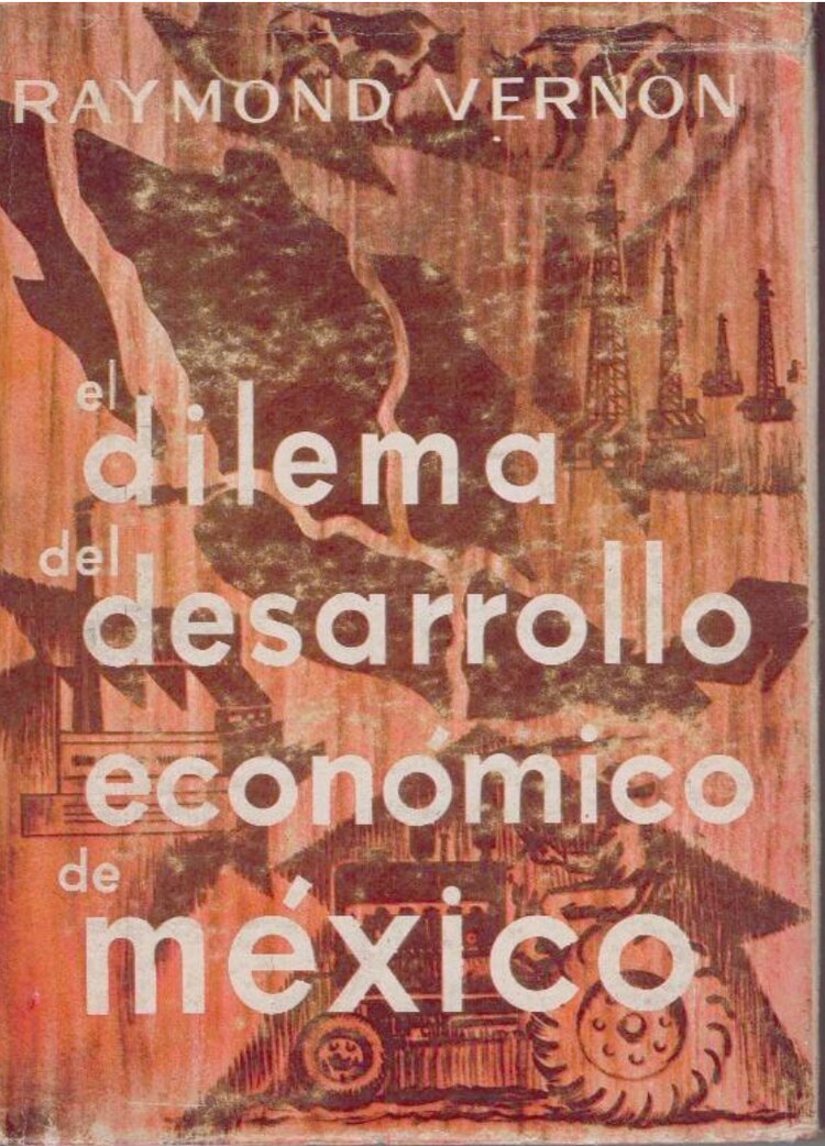 El libro de Vernon (imagen), editado en 1966, tuvo un impacto entre intelectuales de México.