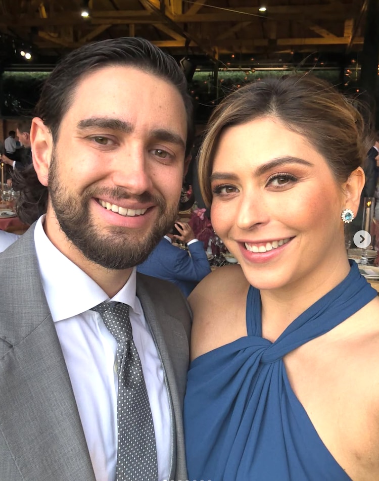 Michelle Aguilera y su esposo Sergio Carrasco