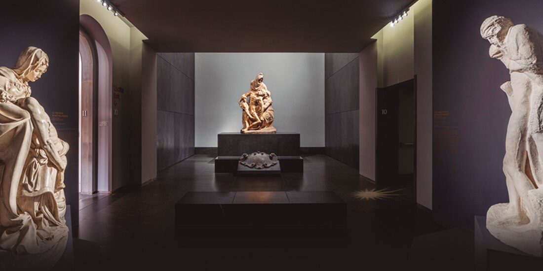 Las tres esculturas se exhiben juntas por primera vez.