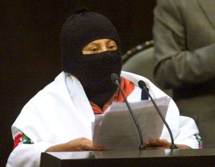 La Comandanta Esther, del EZLN.