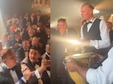 Erling Haaland lideró el remo vikingo en la boda de Gianluigi Donnarumma.